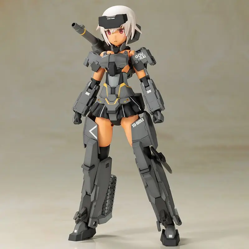 Kotobukiya fag fg154 fgm148 gourai kai schwarz mecha musume mädchen anime action figur spielzeug montiert modell