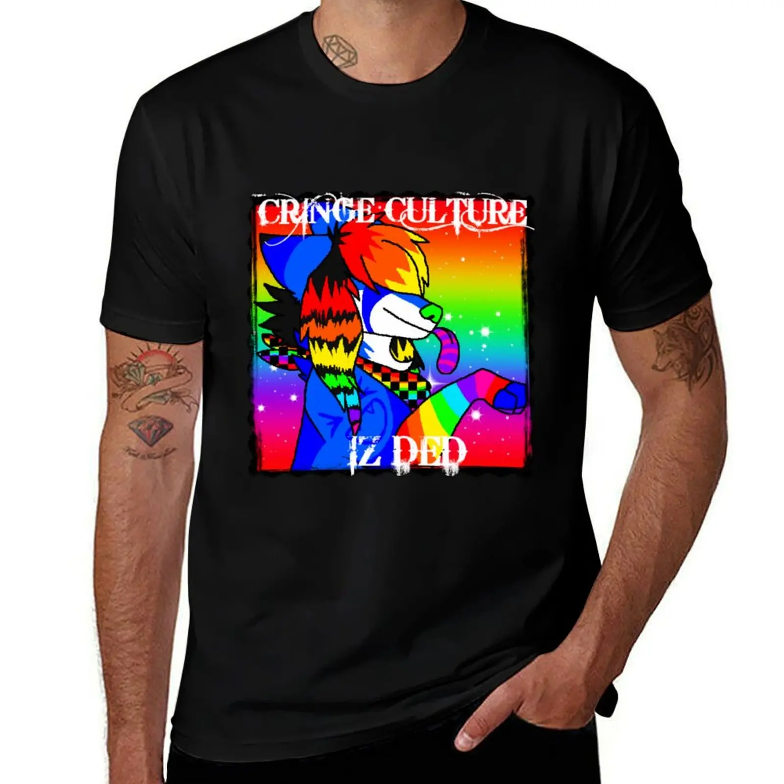 

Cringe Culture Iz Ded T-Shirt t shirt for man 100 percent cotton t shirt personalised T-Shirt