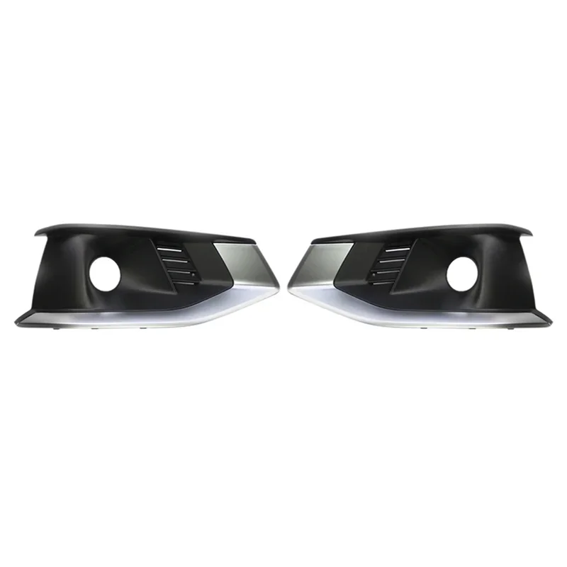 

X-T 8WD807681L 8WD807682L 1 пара автомобиля левый + правый передний бампер противотуманная фара гриль крышка для Audi A4L 2020-2022