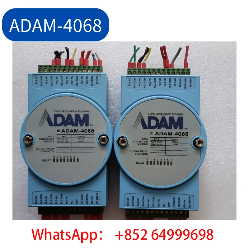 

second-hand ADAM-4068 module tested ok