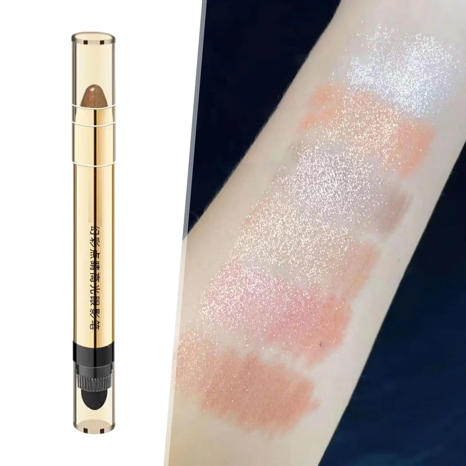 Ombretto Stick Glitter Matte Pearlescent Eye Shadow Pen per principianti