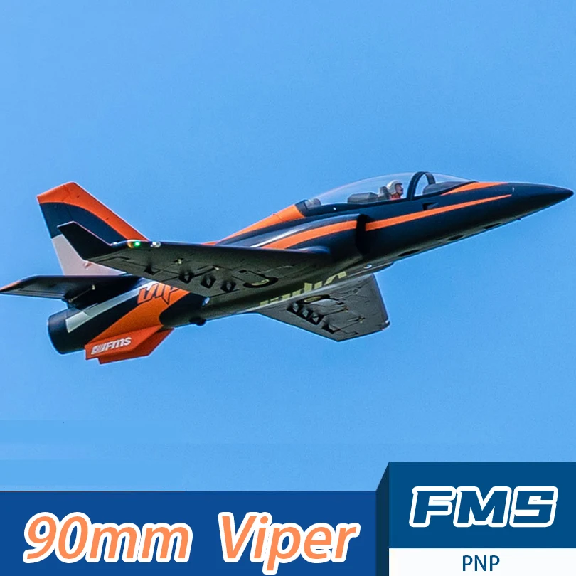 

Fms 90mm Ducted Fan Super Viper Edf Jet Large Assembly Fixed Wing 6ch 1400mm Giant Electric Remote Control Model Aircraft Pnp