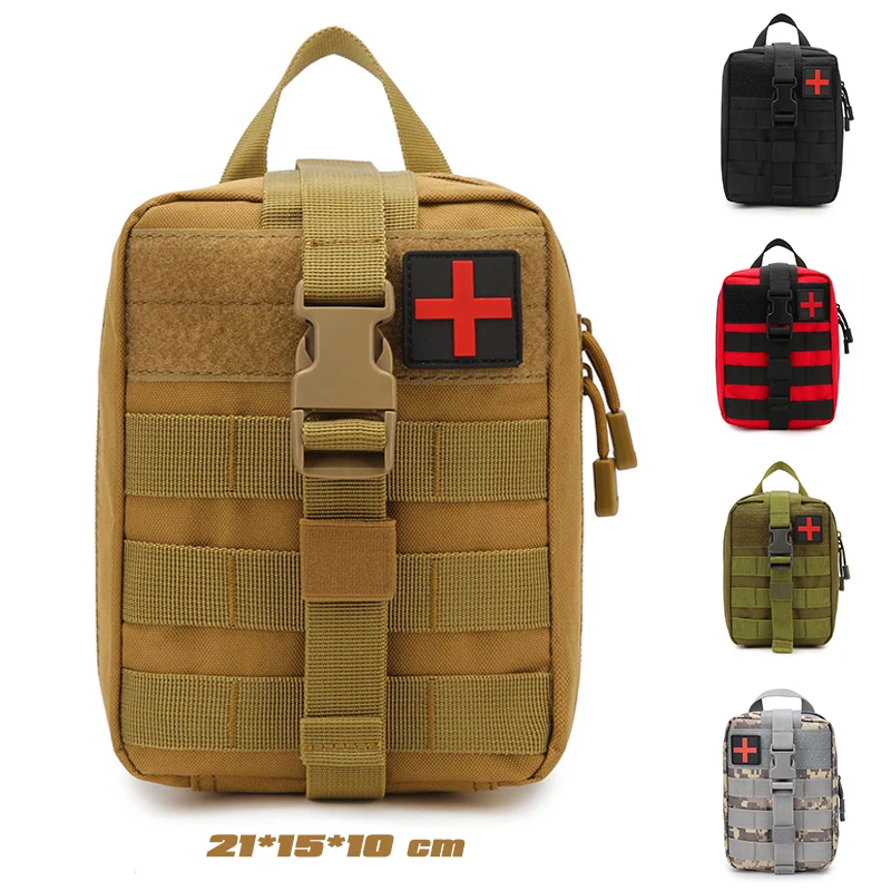 First Aid Kit Portable Tactical Medical Bag For Hiking Travel Home Emergency Treatment Case Survival Tools EDC Pouch