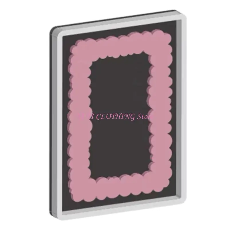 

N5KF Picture Frame Decorations Ornament Epoxy Resin Mould for DIY Resin Casting