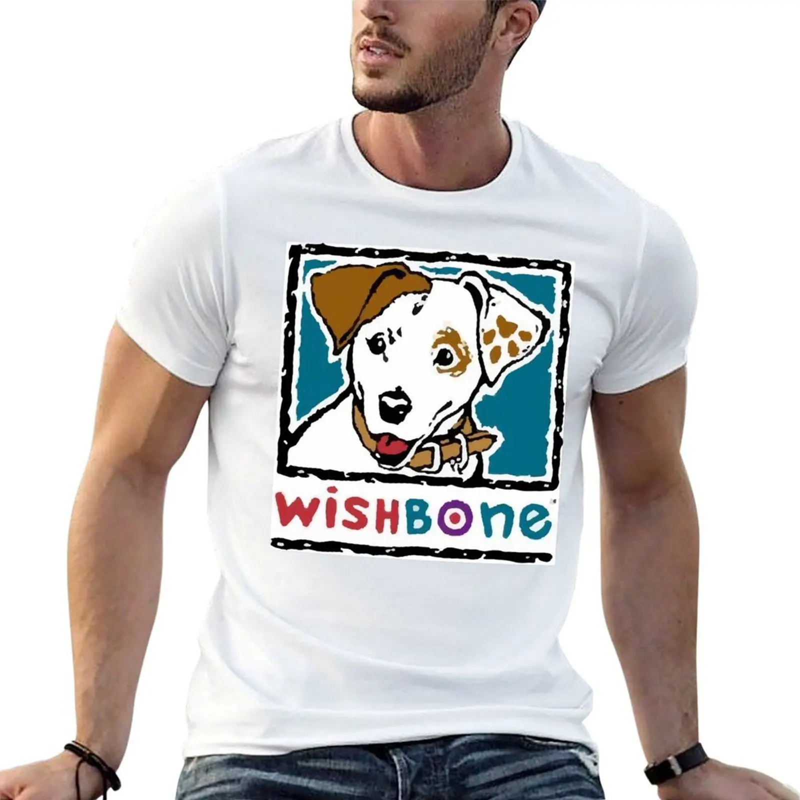 Wishbone T-Shirt for a boy clothes heavyweight t shirts for men