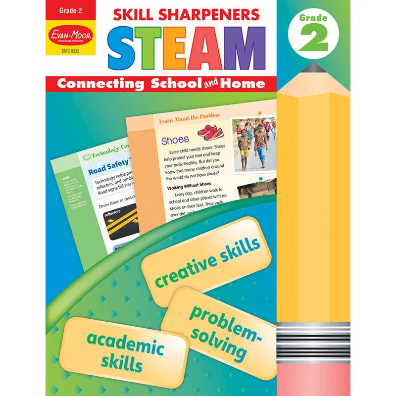 Skill Sharpeners STEAM Grade 2 EvanMoor EvanMoor 9781645140818 Book