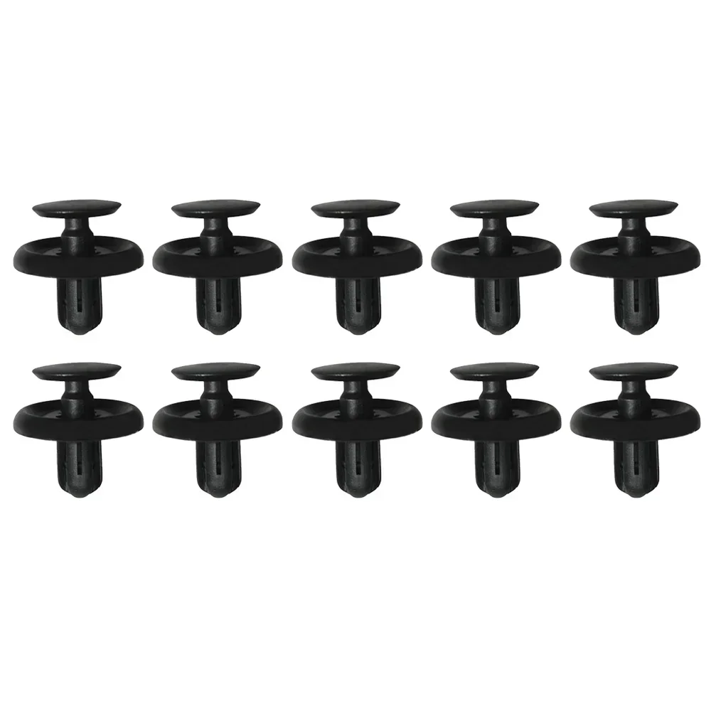 10Pcs 90467-07201 For Toyota Auris 2006 2007 2008 2009 - 2016 Auto Engine Cover Clip Trim Panel Bumper Fender Push Pin Rivet