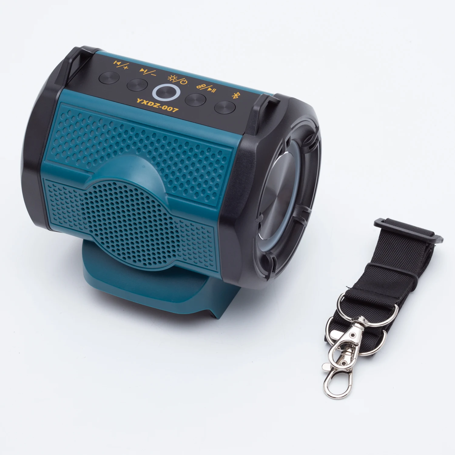 Cordless Bluetooth Speaker For DeWalt/Makita/Milwaukee18V Li-ion Battery W/USB Type-C port Charge for Camping Party(NO Battery )