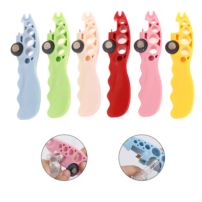 Taşınabilir ampul şişe açacağı uygun kolu tıbbi cam kolay açacağı hemşire doktor tıbbi aracı