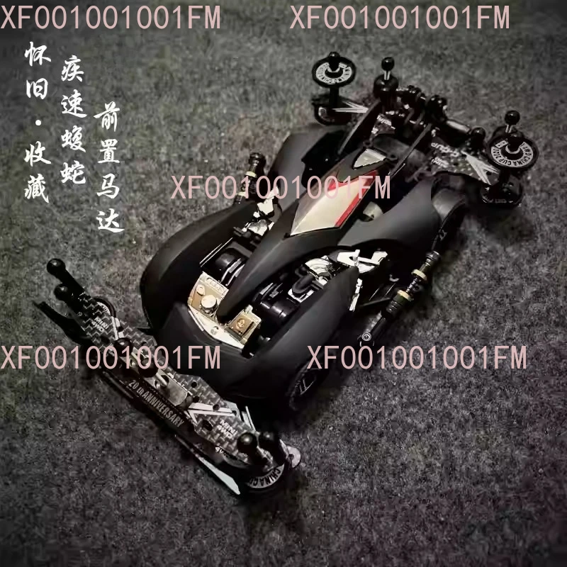 4x4, Modified FMA Chassis Front Motor, Fast Pit Viper, Matte Black Spray Paint