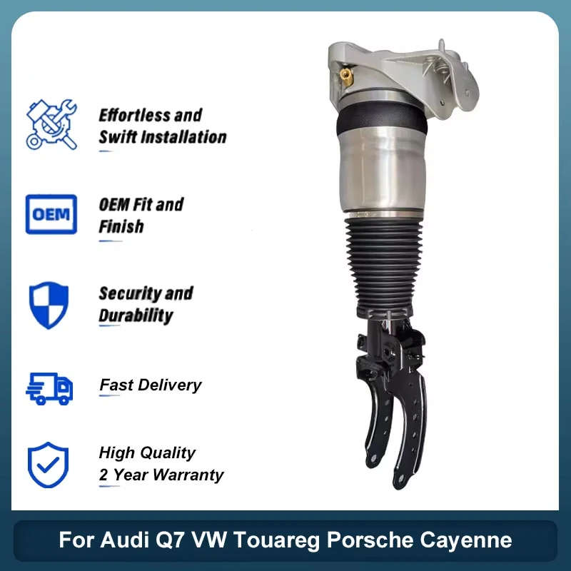 

New Left or Right Front Pneumatic Air Suspension Strut For Audi Q7 Porsche Cayenne VW Touareg Ge 7L5616019D 7L8616040D Absorber