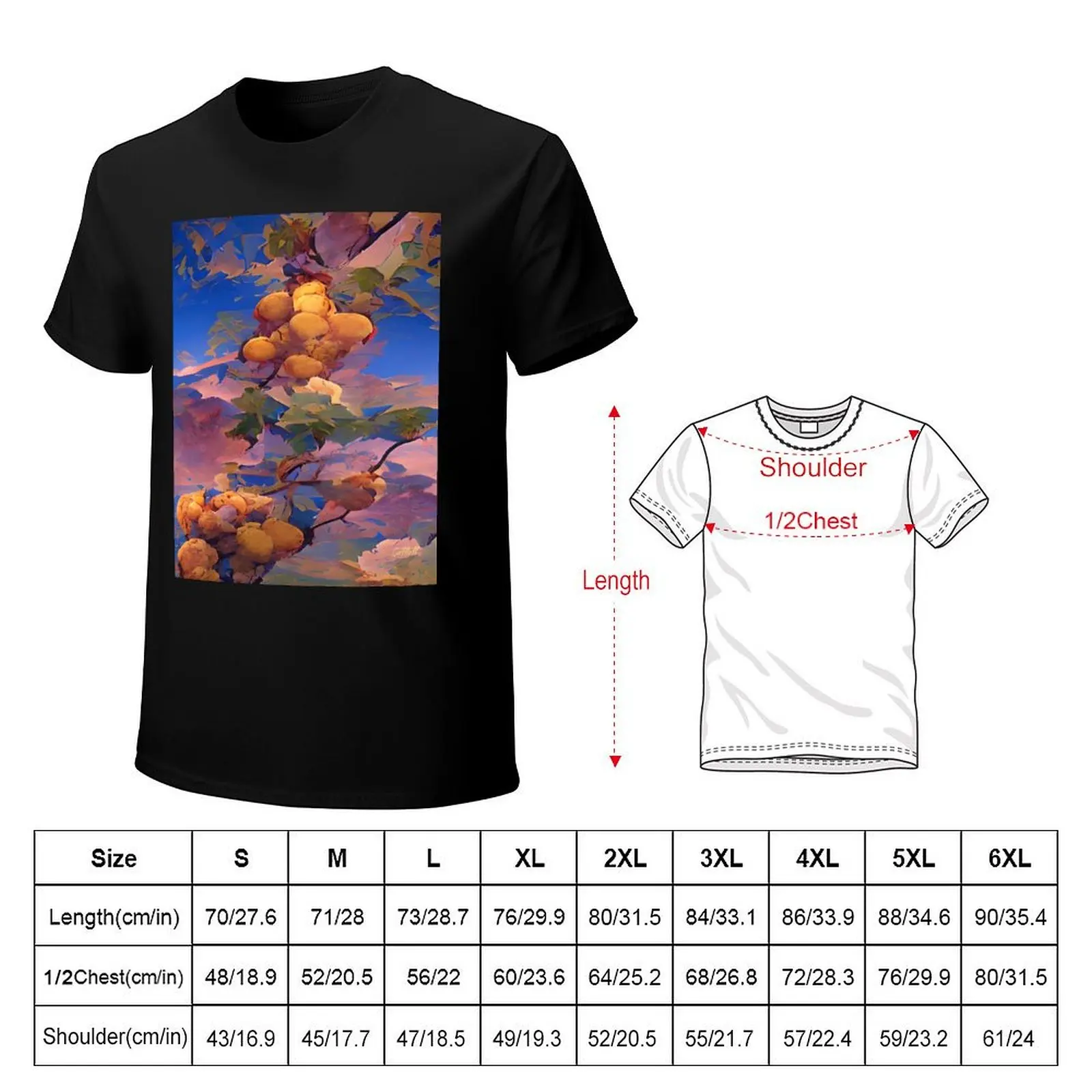 Painting of California Winery - Grape Vines - Winery Illustration - Wine T-Shirt Holiday Party T-Shirt for Men