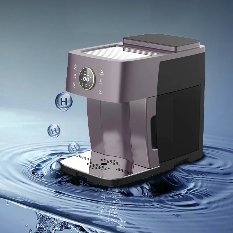 High Concentration Hydrogen Water Dispenser Hydrogen Rich Water Machine Electrolyzed Alkaline Freestanding Water Dispensers 850W