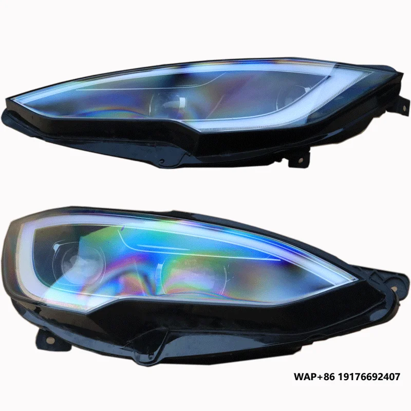 2023 Dual-Lens Smart Pixel Headlights for 2014-2022 Model S 12V Upgrade and Modification Original Pixel Perfect Lighting