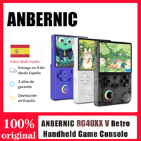 ANBERNIC RG40XXV Retro Handheld Console 64 Bit Linux 4.0 Inch IPS Screen Compatible 5G WiFi Bluetooth Support HD Output RG40XXV