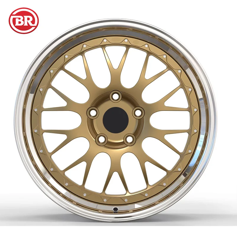 Borui Custom Forged E88, M3 E46 E36 E10 M2 M3 M4 Luxury Wheels, 2-piece 5X120 5X130 5X112 Racing Car
