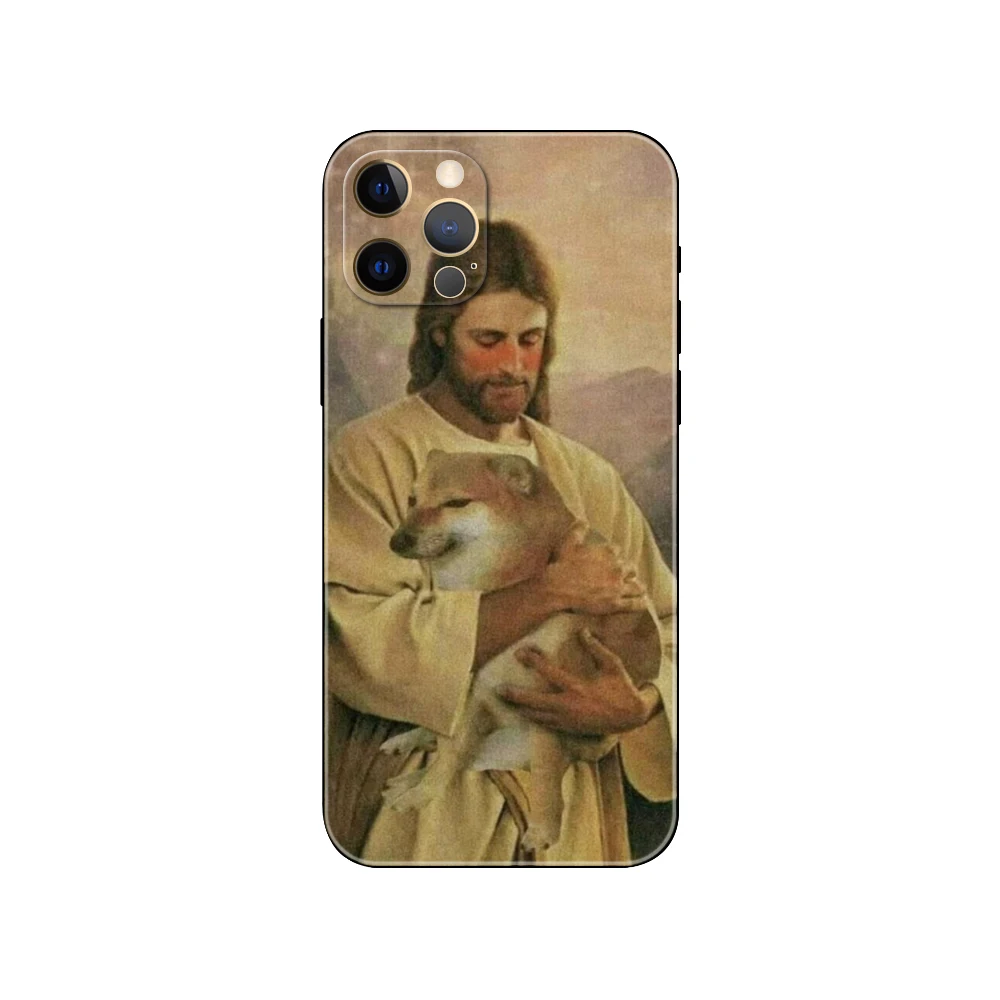 Doge Dog Cheems ，phone case for iphone，14 2020se 6 6s 7 8 plus x 10 XR XS 11 12 13 mini pro MAX soft black tpu back cover