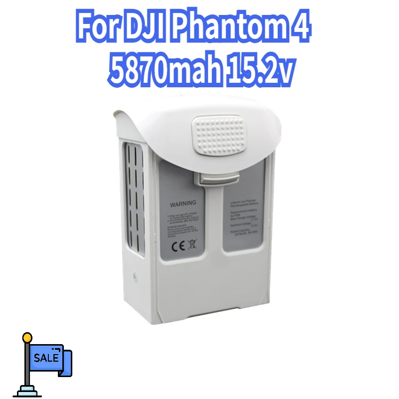 

For Phantom 4 Battery Compatible Phantom 4 Pro UAV Intelligent Flight Accessories 5870mah 15.2v Flight Time 30Min