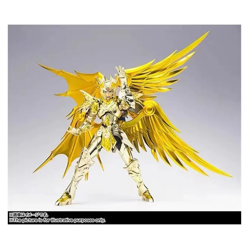 Original BANDAI Saint Cloth Myth EX Gemini Saga Soul Of Gold In Stock Anime Figures Model Toys