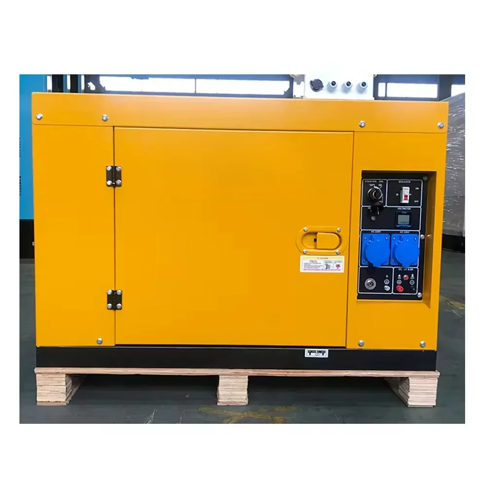 YHS Factory Price 5000 Watt  6kw 8kw 10kw 3 Phase Silent Diesel Power Generators  Electric Start Generator diesel