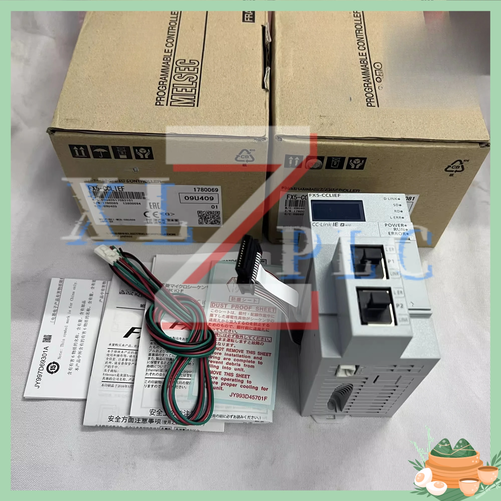 Original and genuine PLC communication module FX5-CCLIEF quality assurance