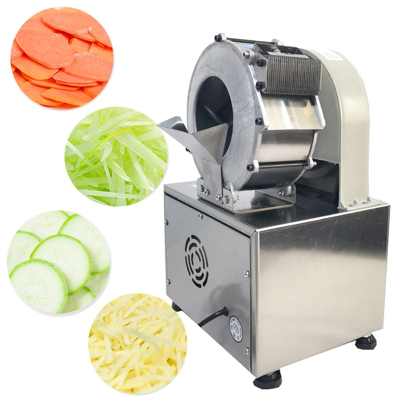 Electric Vegetable Cutter Commercial Automatic Fruit Vegetable Cutter Machine For Slicer Shredder Potato Radish