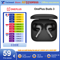 Global Version OnePlus Buds 3 TWS Earphone 49dB Active Noise Cancellation Bluetooth 5.3 True Wireless Headphone Earbuds