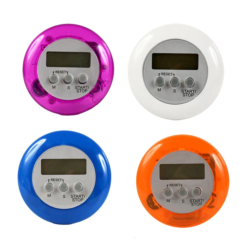 

Digital LCD Clock Sport Timer Cool Countdown 99 Minute Kitchen W1E Blue Yellow Orange Purple White