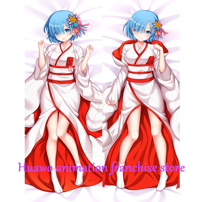 

Подушка Dakimakura в стиле аниме чехол Re:Zero, Наволочка на Хэллоуин, Рождественское украшение, 2023