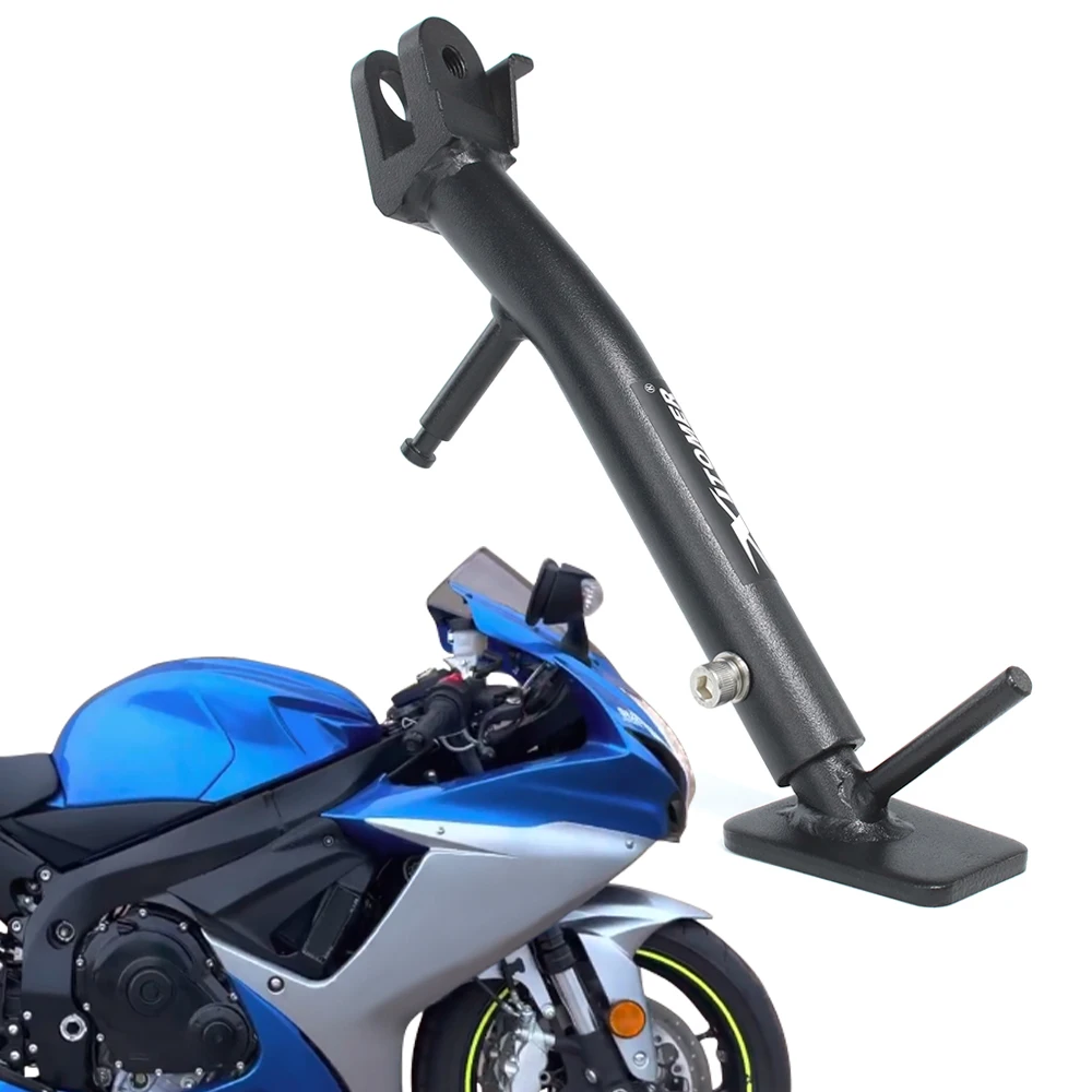 

Motorbike Adjustable Kickstand For Suzuki GSX-R600 GSX-R750 2011-2024 Side Stand Parking Foot Support Holder Steel GSXR 600 750