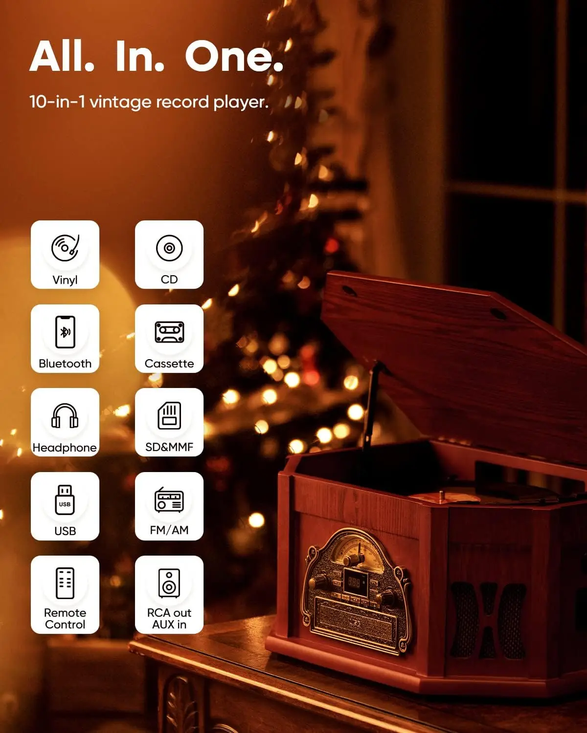 10-In-1 Record Play…