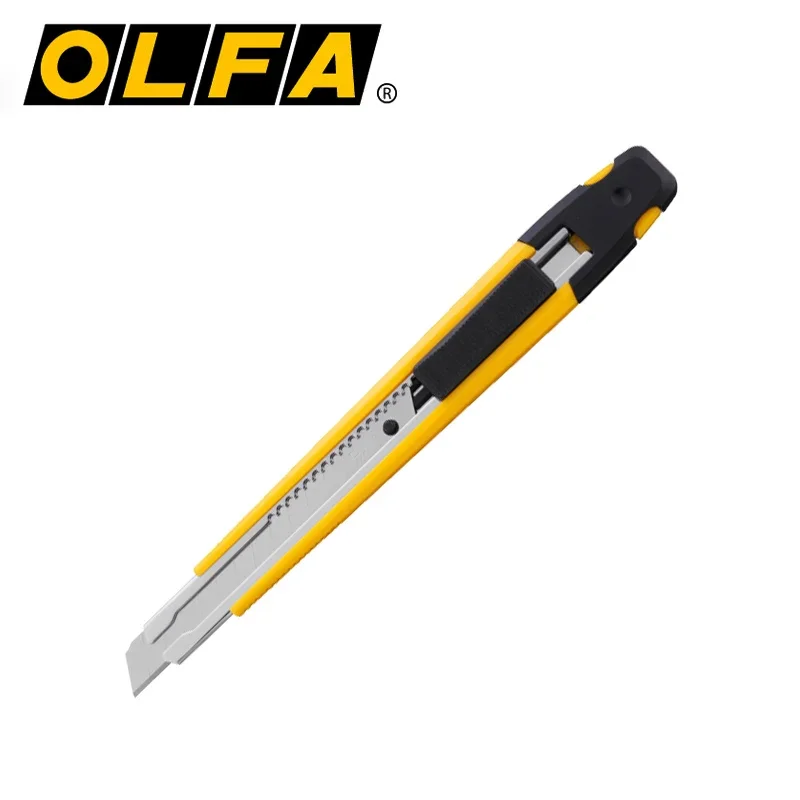 Olfa-faca Utilitária com Disjuntor de Lâminas a1 Cortador Padrão Artesanato Clássico Ferramentas de Corte de Papel Ab-10 Lâmina Sobressalente mm