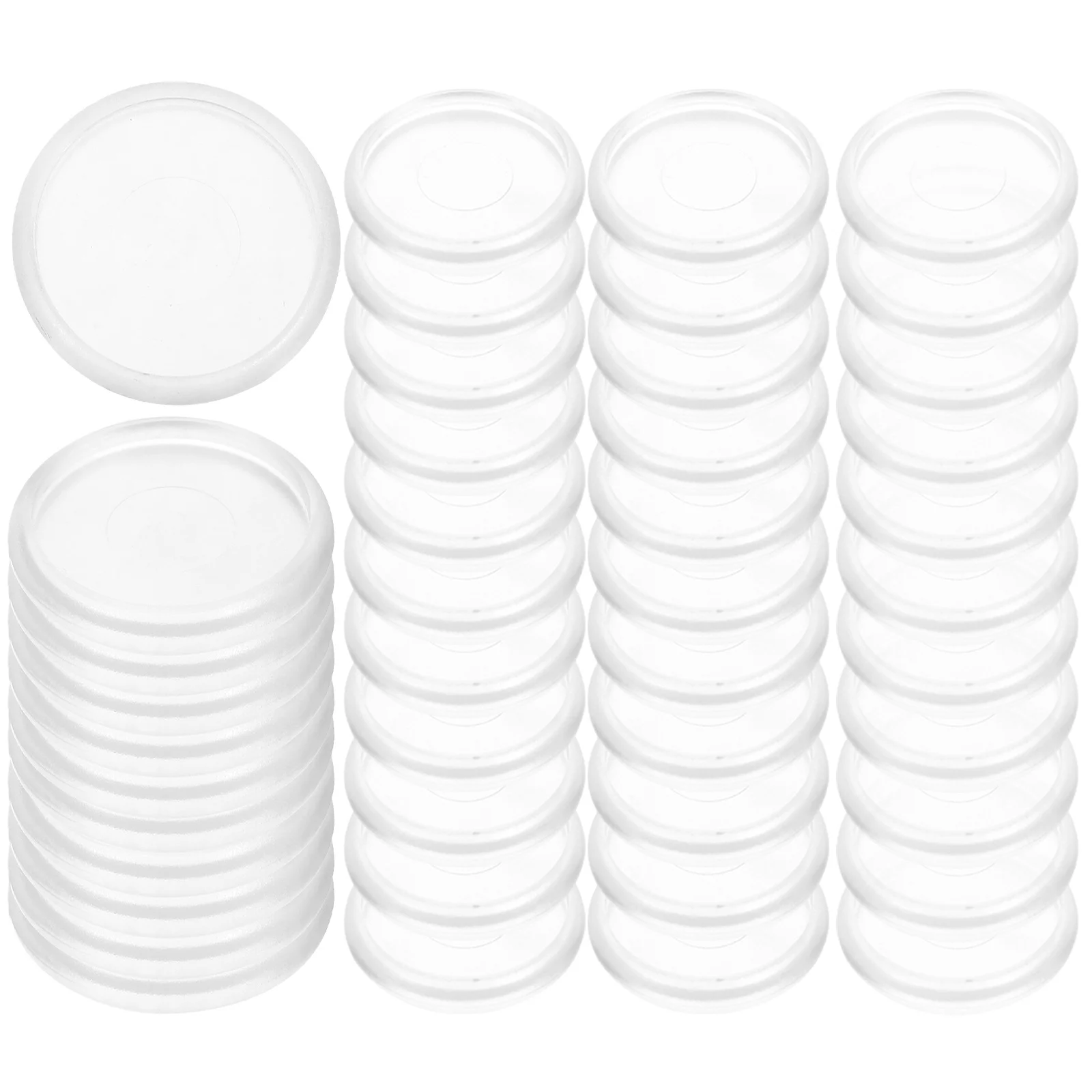 44 Stuks Ronde Bindmiddel Ringen Zware Plastic Discbound Uitbreidingsschijven Voor Diy Blocnotes Planners Losbladige Organisatie