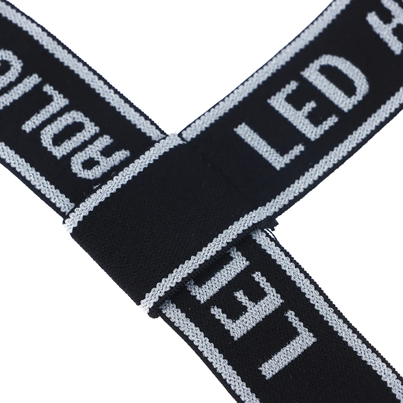 Fascia elastica per la testa cintura per faro a LED luce anteriore per bici cinturino per lampada frontale regolabile universale fascia frontale ad