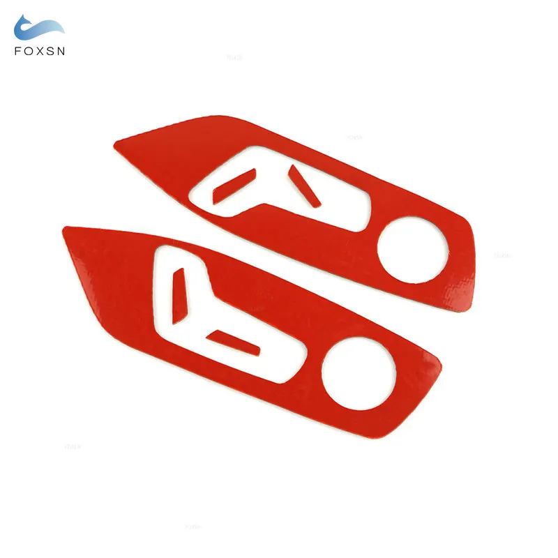 

6 шт., кнопка регулировки автомобильного сиденья, накладка на панель, наклейка, крышка для Audi A3 8Y 2021-2025 A6 C8 2019 2020 2021 2022 2023 2024