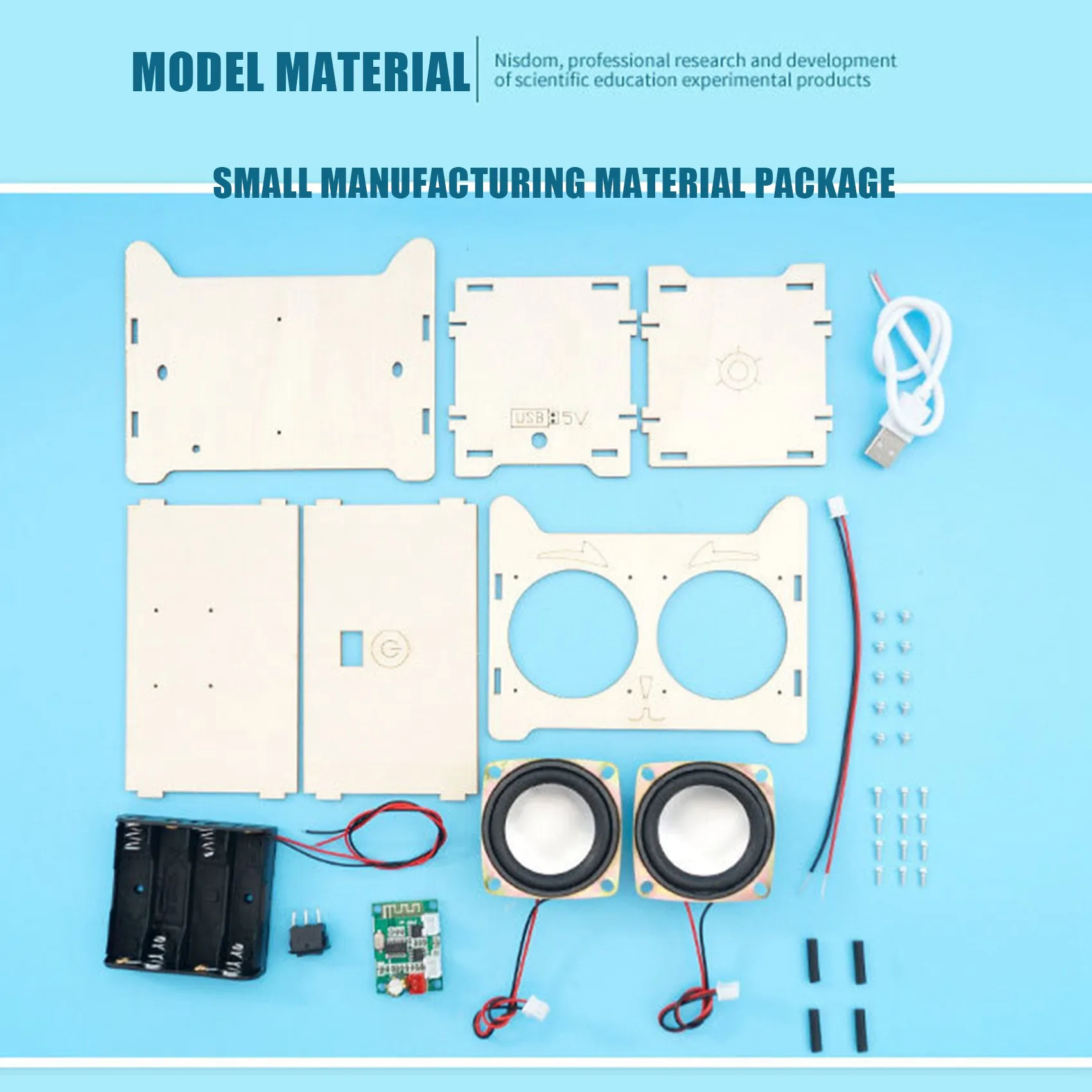 DIY Wireless Bluetooth Speaker Module DIY Bluetooth Speaker Making Model Electronic Science Experiment Production Kit
