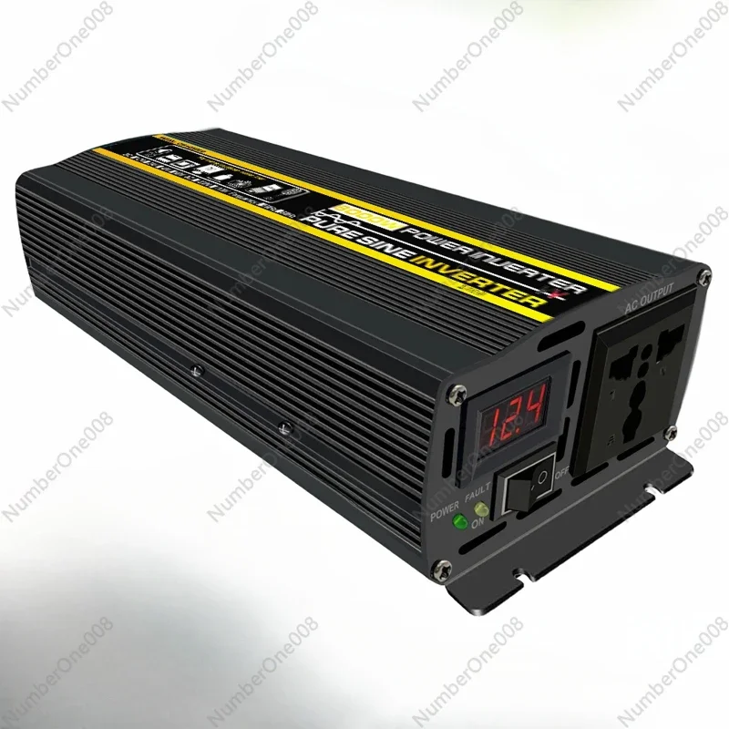 

10000W/8000W Power Inverter Solar System Pure Sine Wave AC 12V 24V To DC 220V Converter Outdoor RV Car Camping Power Inverter