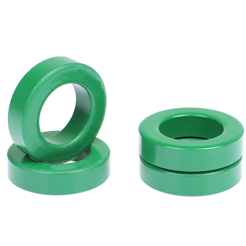 Anel de núcleo de ferrite verde, anti-interferência, alta condutividade, filtro indutor, Mn-Zn, 31x19x8mm, 5pcs