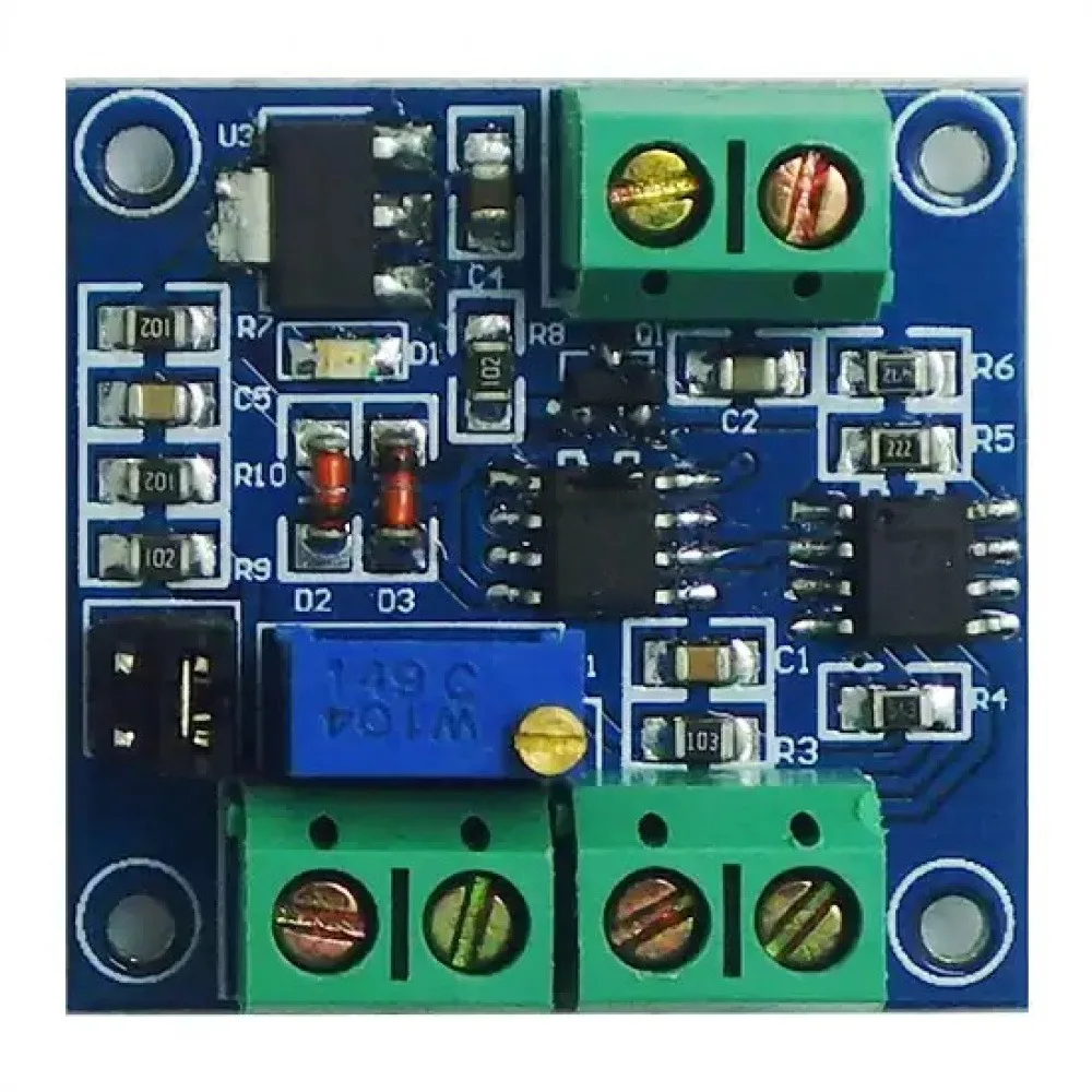 Voltage to PWM Conversion Module Single Chip Embedded Adjustabl Converter Power Board 0-5V/0-10V to 0-100% PWM Conversion Board