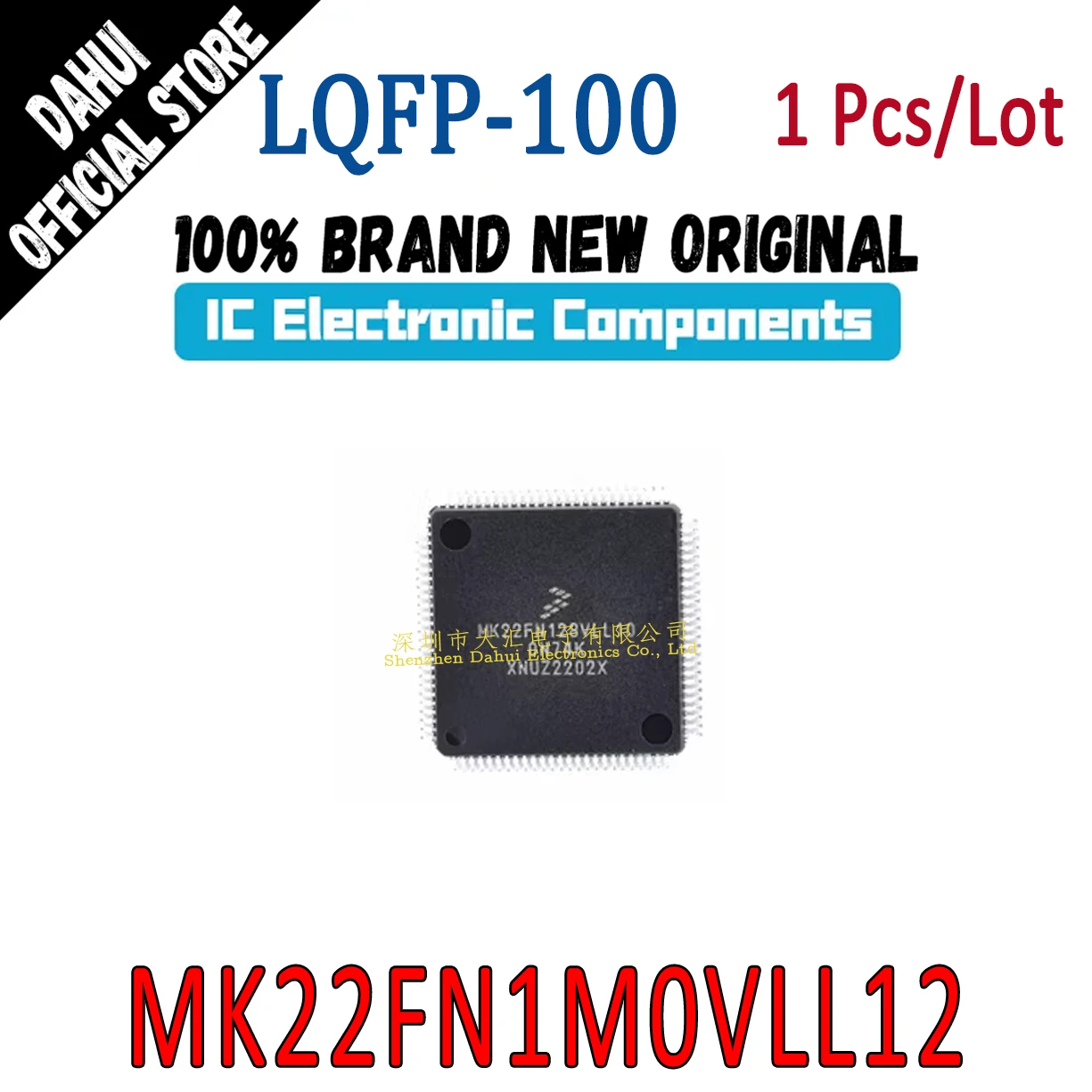 

MK22FN1M0VLL12 LQFP-100 Microcontroller chip IC new original