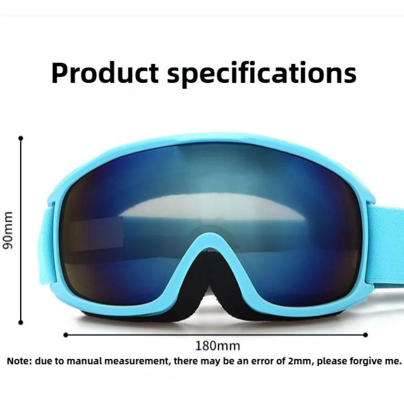 Лыжные очки для велоспорта, мотоцикла, ветрозащитные очки, противотуманные очки для сноуборда, зимние очки для спорта на открытом воздухе, лыжные очки