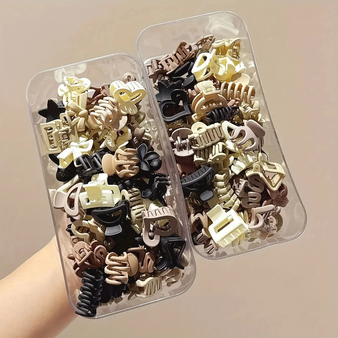 

Mixed Package of 30 Small Beige Clips,cute Accessories for Girls,perfect for Everyday Use,special Occasions or Travel Gift