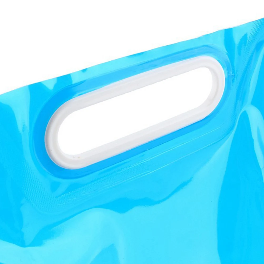 

2pcs Collapsible Water Storage Bag 10L Portable Emergency Water Carrier Large Capacity Drinking Container Leak Proof Lightweight