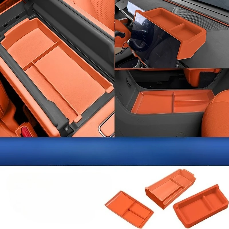

For Toyota bZ3X 2025 Central control lower storage box storage dedicated interior decoration modification