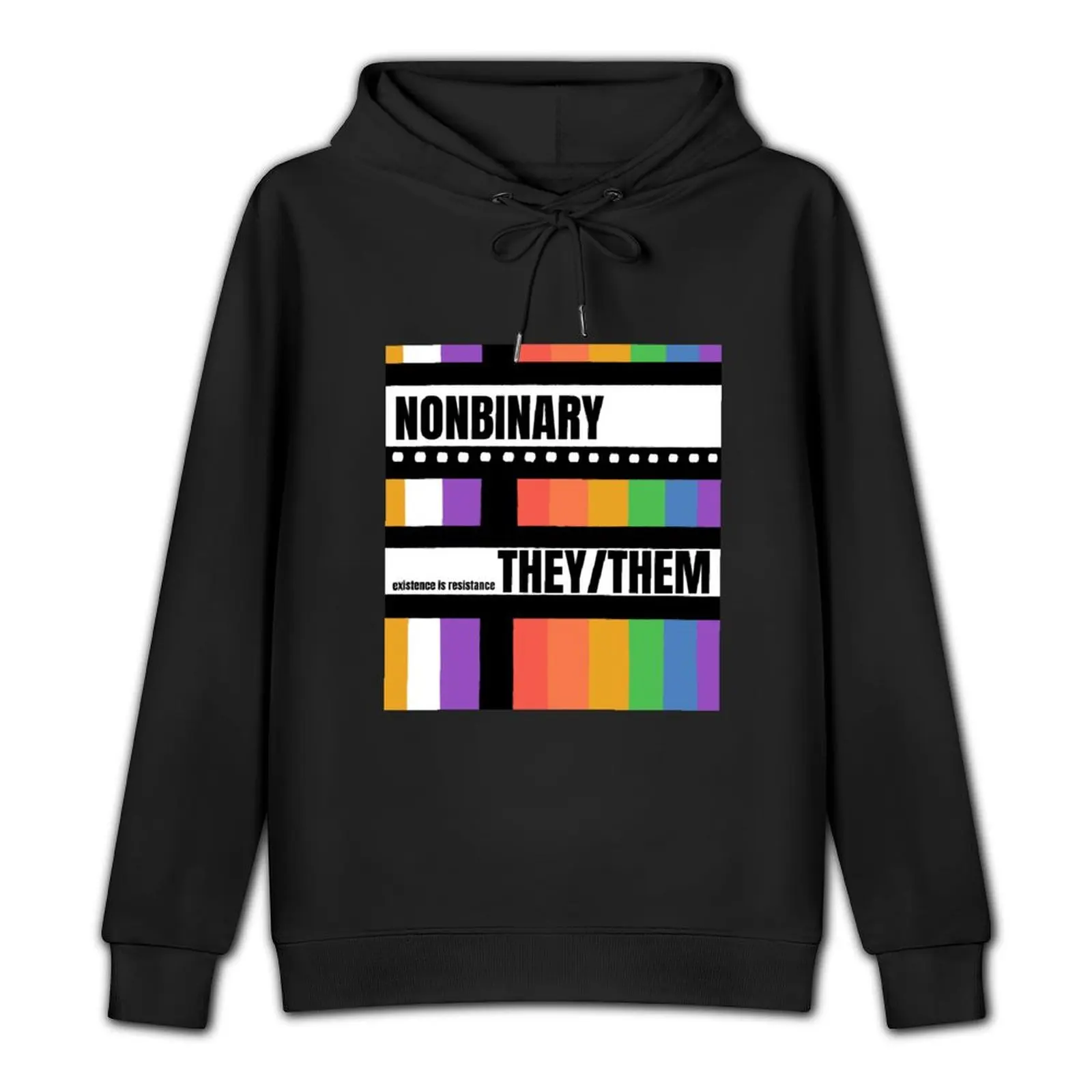 nonbinary they/them Pullover Hoodie blouse men's winter sweater mens hoodies