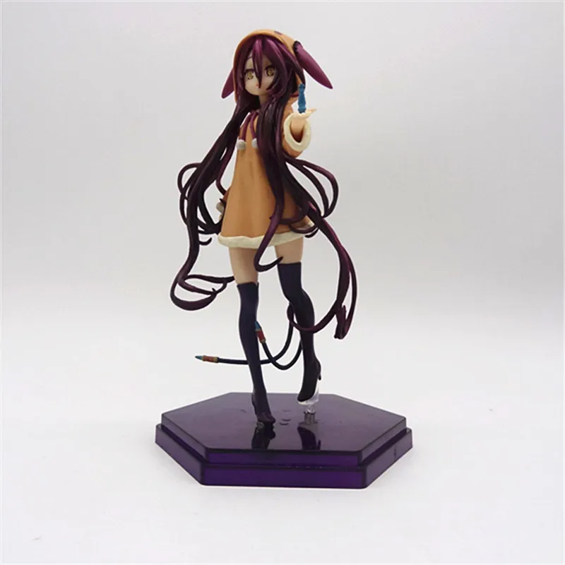 18cm No Game No Life Zero Shuvi Doura Ex Machina Anime Girl Figure Model Statue Collection Desktop Decoration Ornament Toys Gift