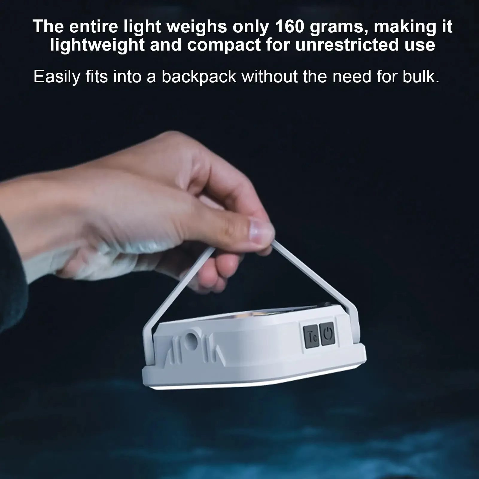 ソーラーキャンプライト USB ソーラー充電式ランプ キャンプ用ハンドル付きランプ LCD バッテリーディスプレイ付き 中庭 釣り 登山用