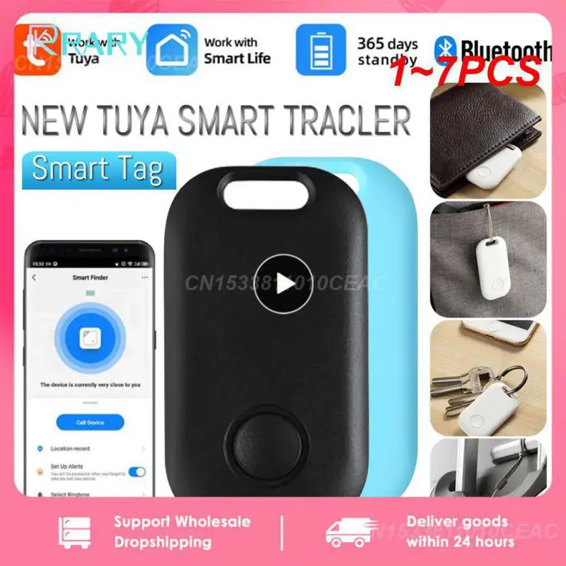 

1~7PCS CozyLife Bluetooth GPS Locator Smart Tracker Anti-lost Device Mini Finder Works With AirTag Find My APP Global