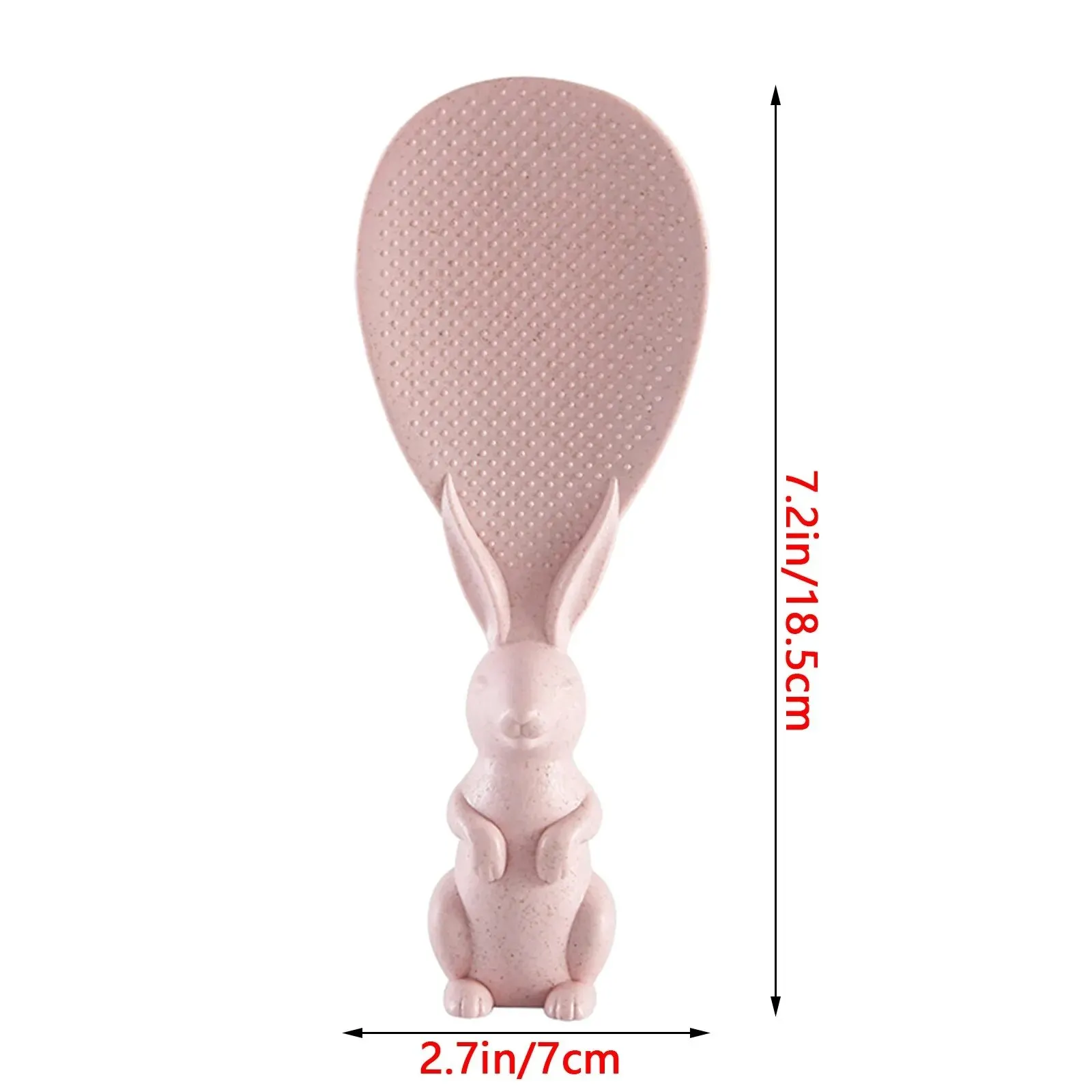 1PC Cute Little Rabbit Household High Temperature Resistant Scoop