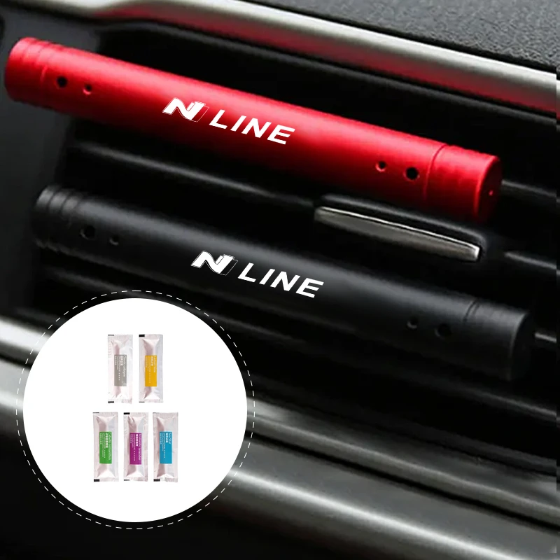 Car Aromatherapy Air Vent Aroma Freshener Fragrance Diffusers For Hyundai N Line I30 I20 IX35 I40 Tucson Creta Coupe Azera ioniq